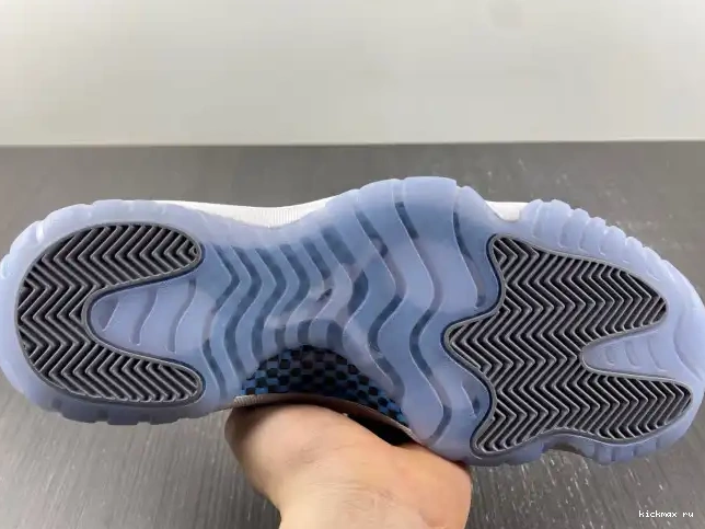 Rep Kickmax Cement AV2187-140 11 Low Jordan Air Grey 0404